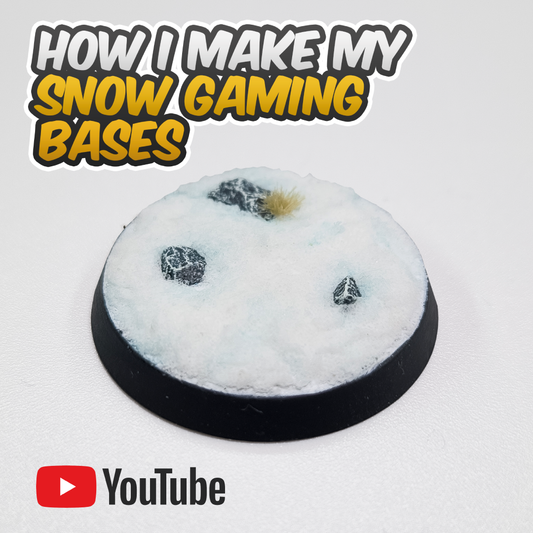 New Video - How I Make My Snow Gaming Bases - Enjoy!