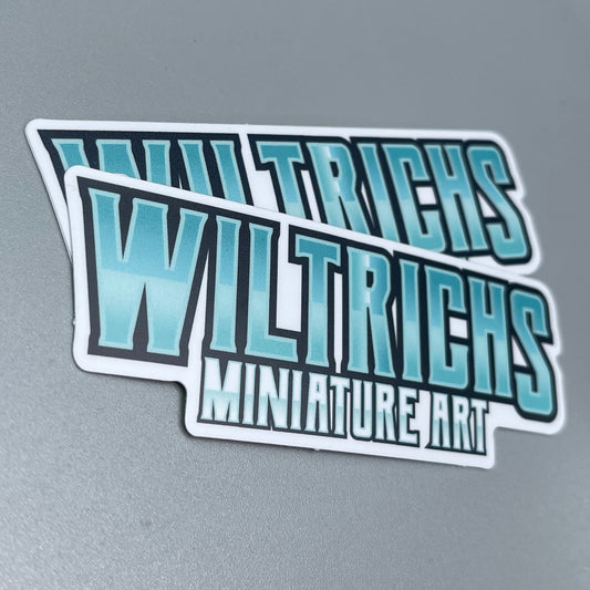 Wiltrichs Miniature Art Logo Vinyl Sticker - Standard